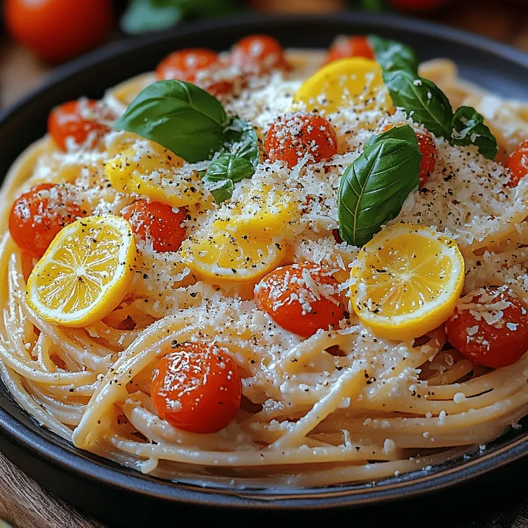 When it comes to quick, yet gourmet meals, few dishes can rival the appeal of creamy lemon ricotta pasta. This delightful recipe marries the richness of ricotta cheese with the bright, zesty notes of lemon, creating a comforting yet refreshing dish. The unique combination of flavors makes it a standout option, whether you're hosting a dinner party, preparing a family meal, or simply treating yourself to a satisfying lunch.