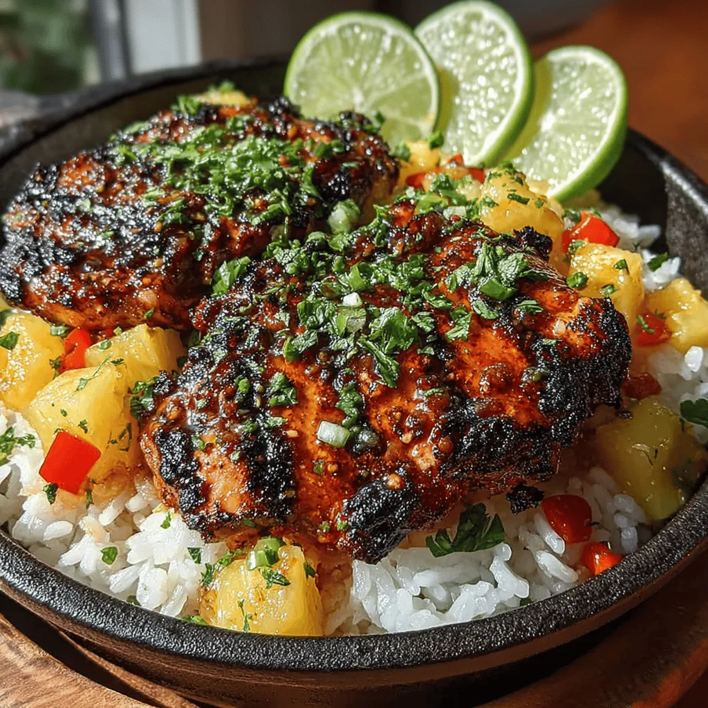 If you're searching for a dish that transports you to sun-soaked beaches and swaying palm trees, look no further than Tropical Escape: Grilled Chicken & Pineapple Rice. This vibrant recipe combines the succulent taste of grilled chicken with the sweet and tangy notes of pineapple, resulting in a meal that feels like a vacation on a plate. The tropical inspiration behind this dish is not just about flavors; it’s also about the refreshing essence of summer, making it a perfect choice for barbecues, family gatherings, or even a cozy dinner at home.