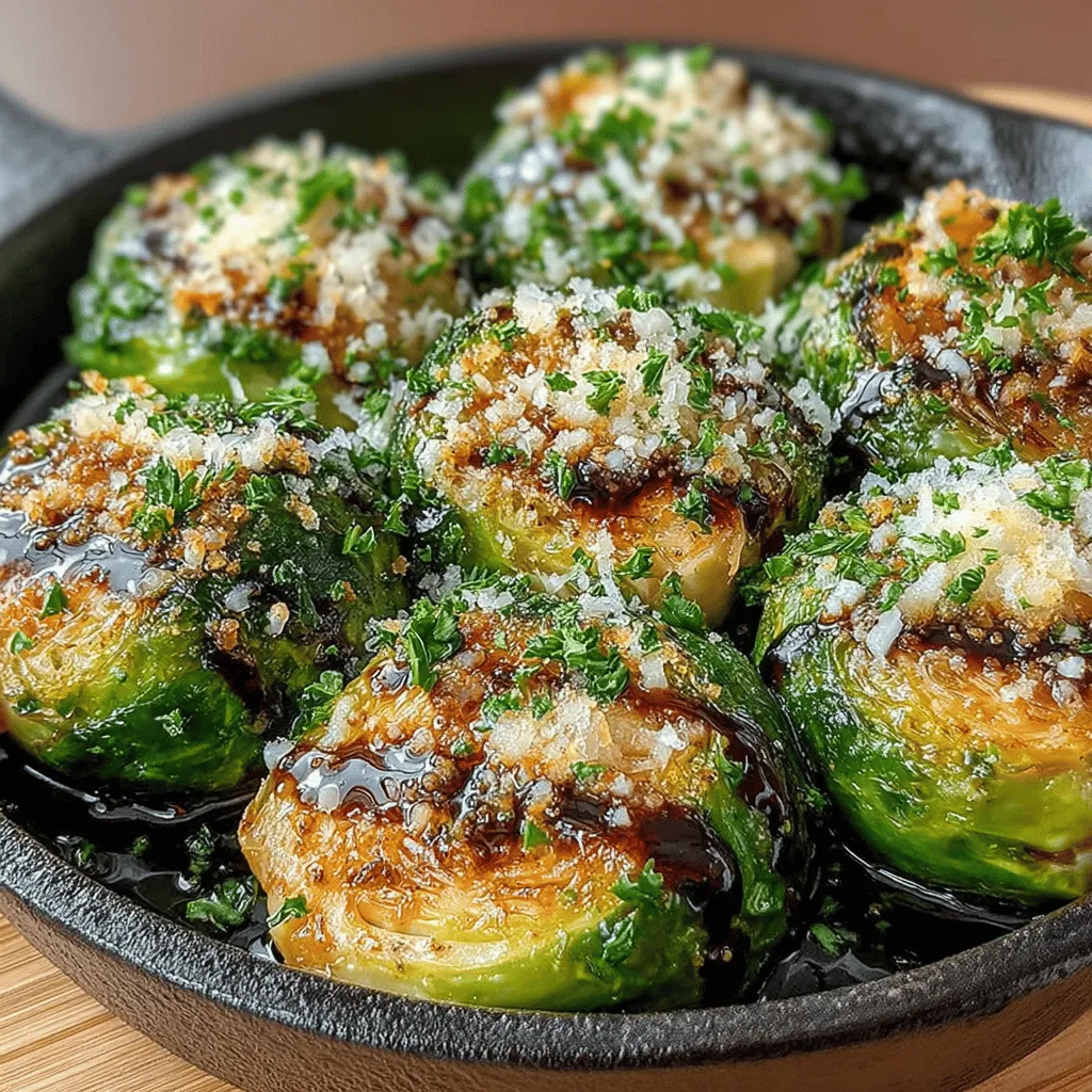 Getting these Brussels sprouts ready is a breeze and only takes about 10 minutes. Here’s how to do it: