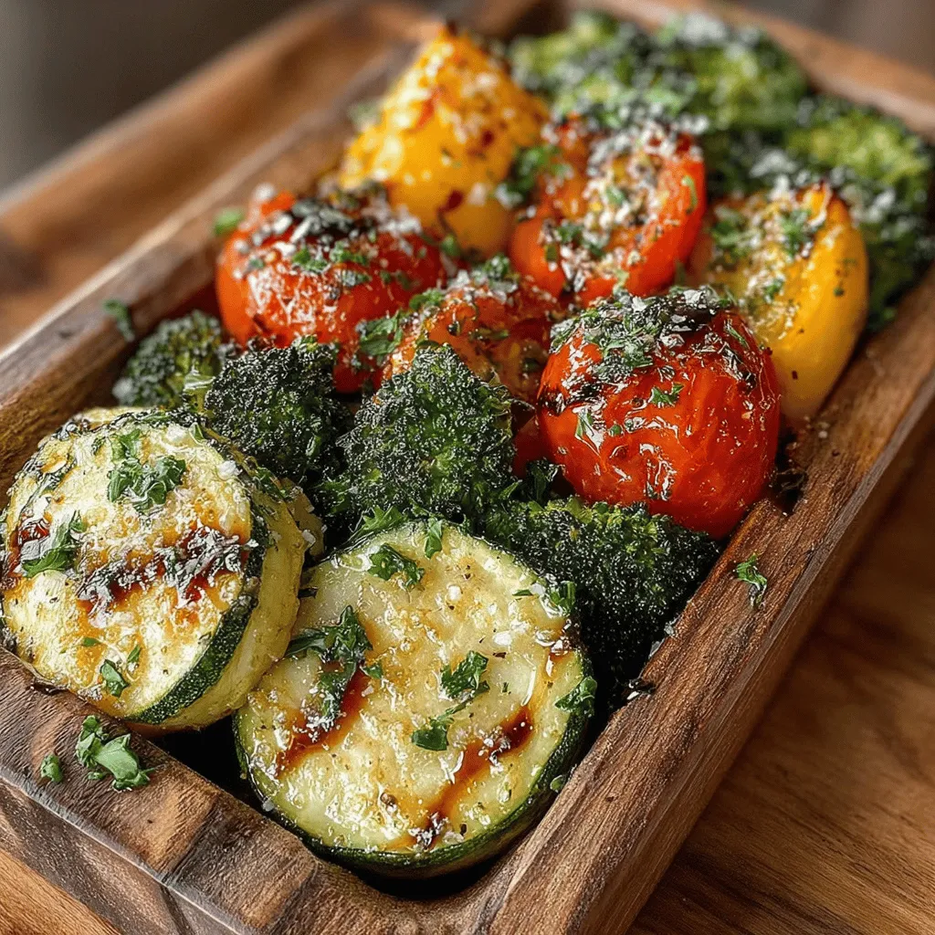 When it comes to elevating a meal, nothing beats the vibrant colors and hearty flavors of a well-prepared vegetable medley. The Garlic Butter Roasted Veggie Medley is a delightful dish that not only captivates the eyes but also tantalizes the taste buds. This recipe combines a variety of fresh vegetables, all enhanced by the rich flavor of garlic and the smoothness of butter. Whether served alongside grilled meats, tossed into pasta, or enjoyed on its own, this medley is a versatile addition to any dining table.