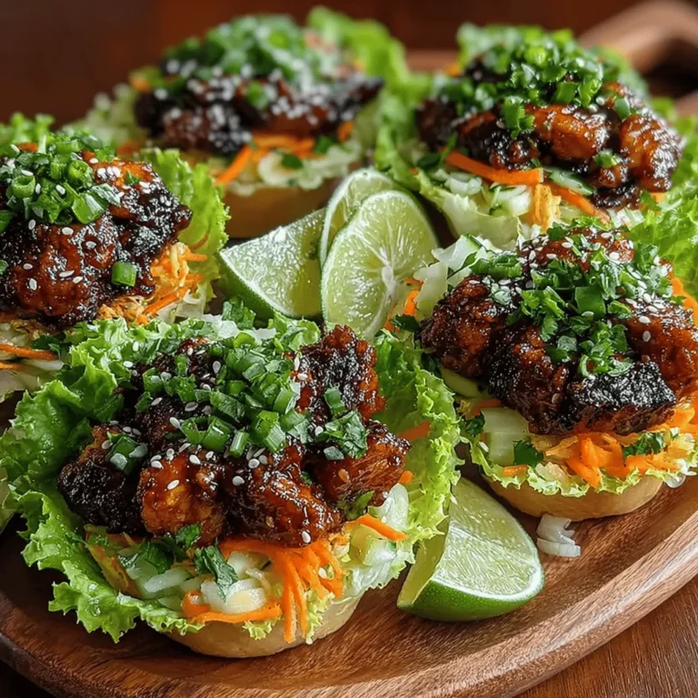 Korean cuisine has captivated food lovers around the world with its bold flavors, diverse ingredients, and rich culinary traditions. From the spicy kick of kimchi to the savory depth of bulgogi, Korean dishes offer an explosion of taste that is both satisfying and memorable. Among the many delightful offerings of this vibrant cuisine, Korean BBQ Chicken Lettuce Cups stand out as a particularly appealing dish. These wraps perfectly balance the savory, sweet, and spicy flavors typical of Korean BBQ while presenting them in a fresh and healthy format.