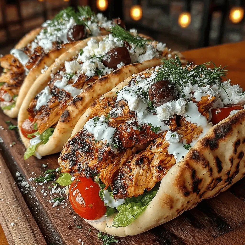 Greek cuisine is celebrated around the world for its vibrant flavors, fresh ingredients, and healthy options. With an emphasis on vegetables, grains, and lean proteins, it offers a delightful array of dishes that cater to both the palate and well-being. One such dish that encapsulates the essence of Greek cooking is the Greek Chicken Pita Pocket. This meal not only satisfies hunger but also provides a wholesome and nutritious dining experience, making it a perfect choice for lunch or dinner.