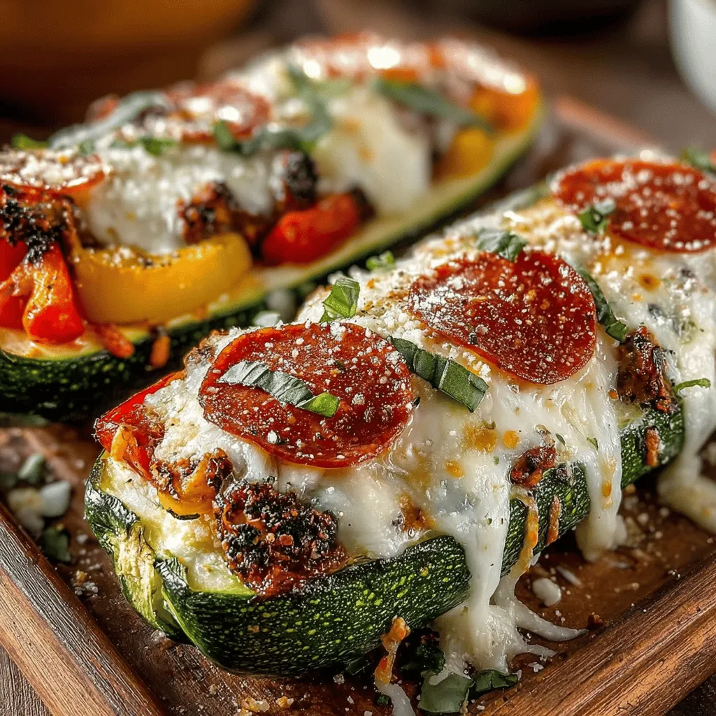 Zucchini, often hailed as a culinary chameleon, is a vegetable that adapts seamlessly to a variety of dishes. Its mild flavor, combined with its impressive health benefits, makes it an excellent choice for those looking to incorporate more vegetables into their meals. This versatile ingredient is particularly popular among health-conscious eaters, as it brings a lightness to dishes without sacrificing flavor. In a world where pizza reigns supreme as a beloved comfort food, the need for healthier alternatives has never been more pressing. Enter Zesty Zucchini Pizza Boats—a delightful recipe that marries the classic appeal of pizza with the nutritional prowess of zucchini.
