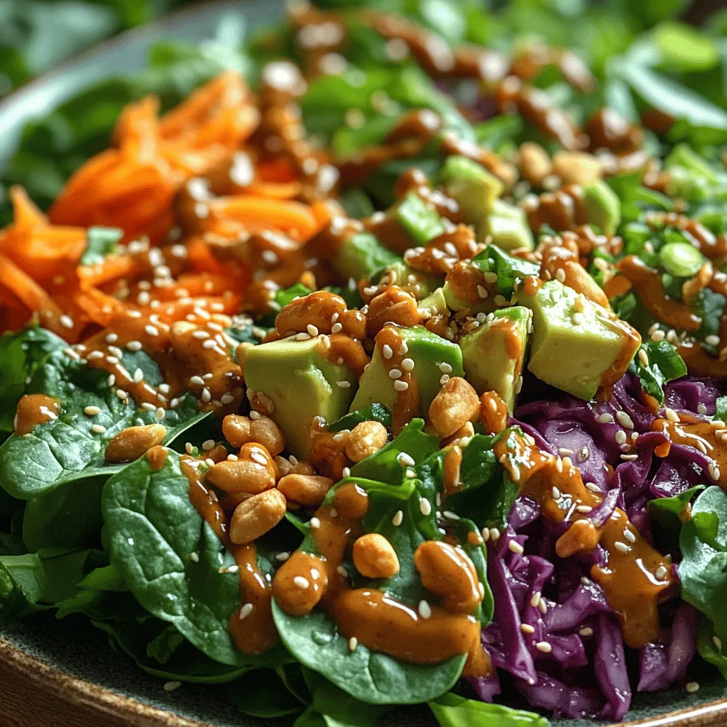 The Crunchy Thai Peanut Salad is a vibrant, refreshing dish that has captured the hearts of many food enthusiasts. With its harmonious blend of crunchy vegetables, creamy peanut dressing, and aromatic herbs, this salad is not only visually appealing but also a powerhouse of nutrition. Whether you're looking for a light meal, a side dish for a gathering, or a healthy lunch option, this salad fits the bill perfectly.