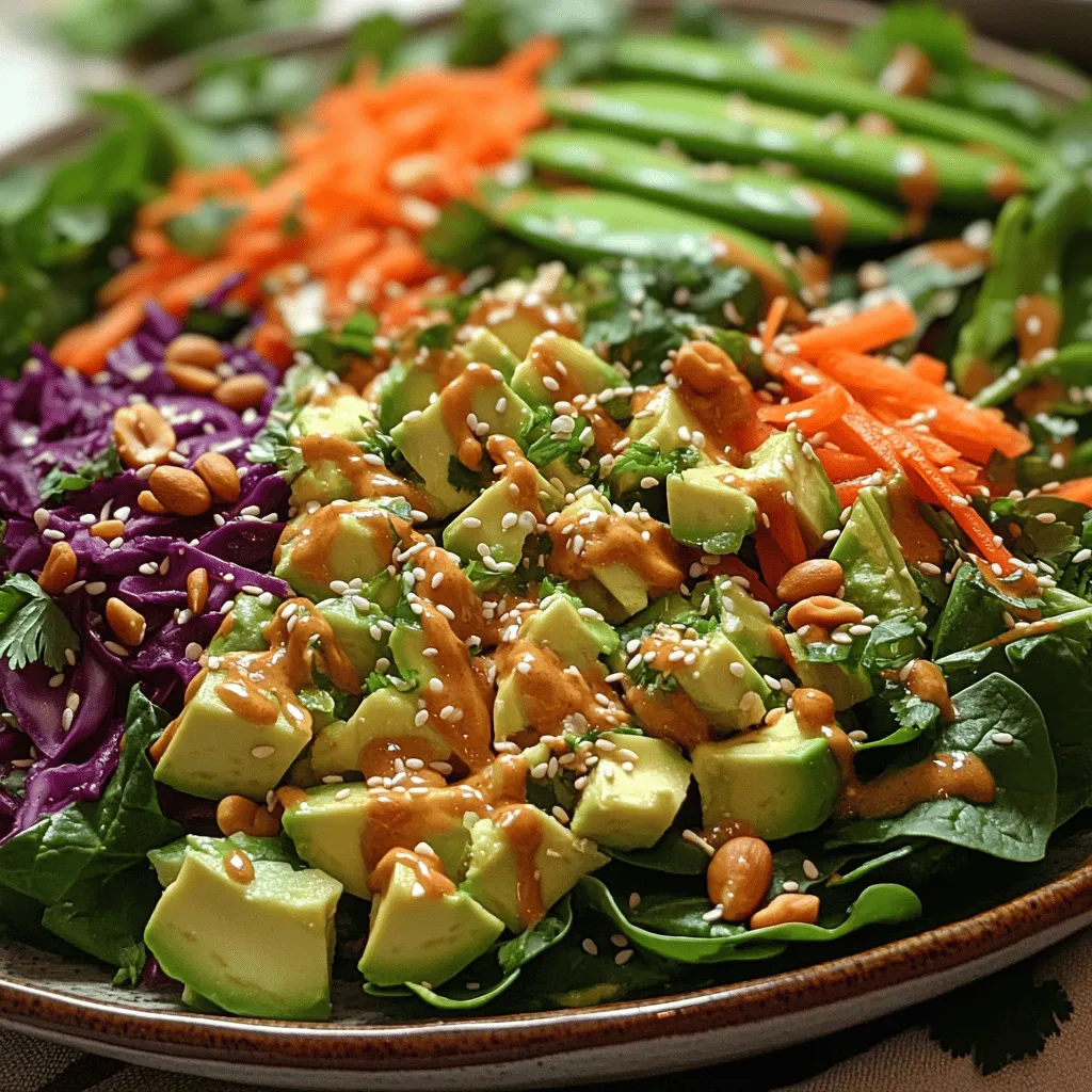 The Crunchy Thai Peanut Salad is a vibrant, refreshing dish that has captured the hearts of many food enthusiasts. With its harmonious blend of crunchy vegetables, creamy peanut dressing, and aromatic herbs, this salad is not only visually appealing but also a powerhouse of nutrition. Whether you're looking for a light meal, a side dish for a gathering, or a healthy lunch option, this salad fits the bill perfectly.