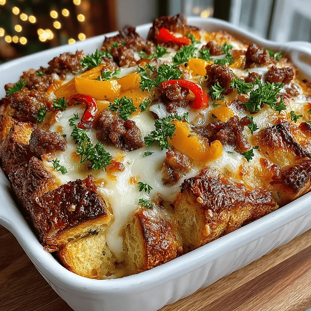 When it comes to versatile and satisfying meals, few dishes can rival the strata. This baked casserole, traditionally made with layers of bread, eggs, and various fillings, has become a staple in many kitchens, particularly for breakfast, brunch, and even dinner. The Savory Sausage and Sweet Pepper Strata stands out not only for its rich flavors but also for its ease of preparation, making it an ideal choice for gatherings, lazy weekends, or any time you crave a comforting meal.