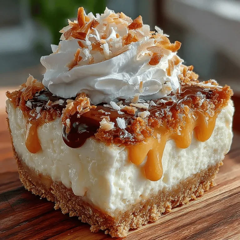 As temperatures rise and sunny days beckon, no-bake desserts become an essential part of our culinary repertoire. These refreshing treats not only save us from slaving over a hot oven but also deliver a delightful experience that encapsulates the flavors of summer. Among the myriad of no-bake options, Tropical No-Bake Coconut Cream Pie Bars stand out as a quintessential choice, offering a perfect blend of creamy, crunchy, and fluffy textures that tantalize the taste buds. Whether you’re hosting a summer gathering, celebrating a special occasion, or simply indulging in a sweet craving, these bars are guaranteed to impress.