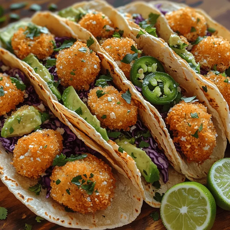 In the ever-evolving world of culinary trends, air-fried avocado tacos have emerged as a modern delight that reimagines traditional taco recipes. These innovative tacos combine the creamy richness of avocados with a satisfying crunch, appealing to both the health-conscious and those looking for flavorful meals. The use of avocados not only enhances the taste but also adds a plethora of nutritional benefits, making these tacos a guilt-free indulgence. With air frying as the cooking method, this recipe offers a healthier alternative to traditional frying, catering to a range of dietary preferences, including vegetarian and gluten-free options.