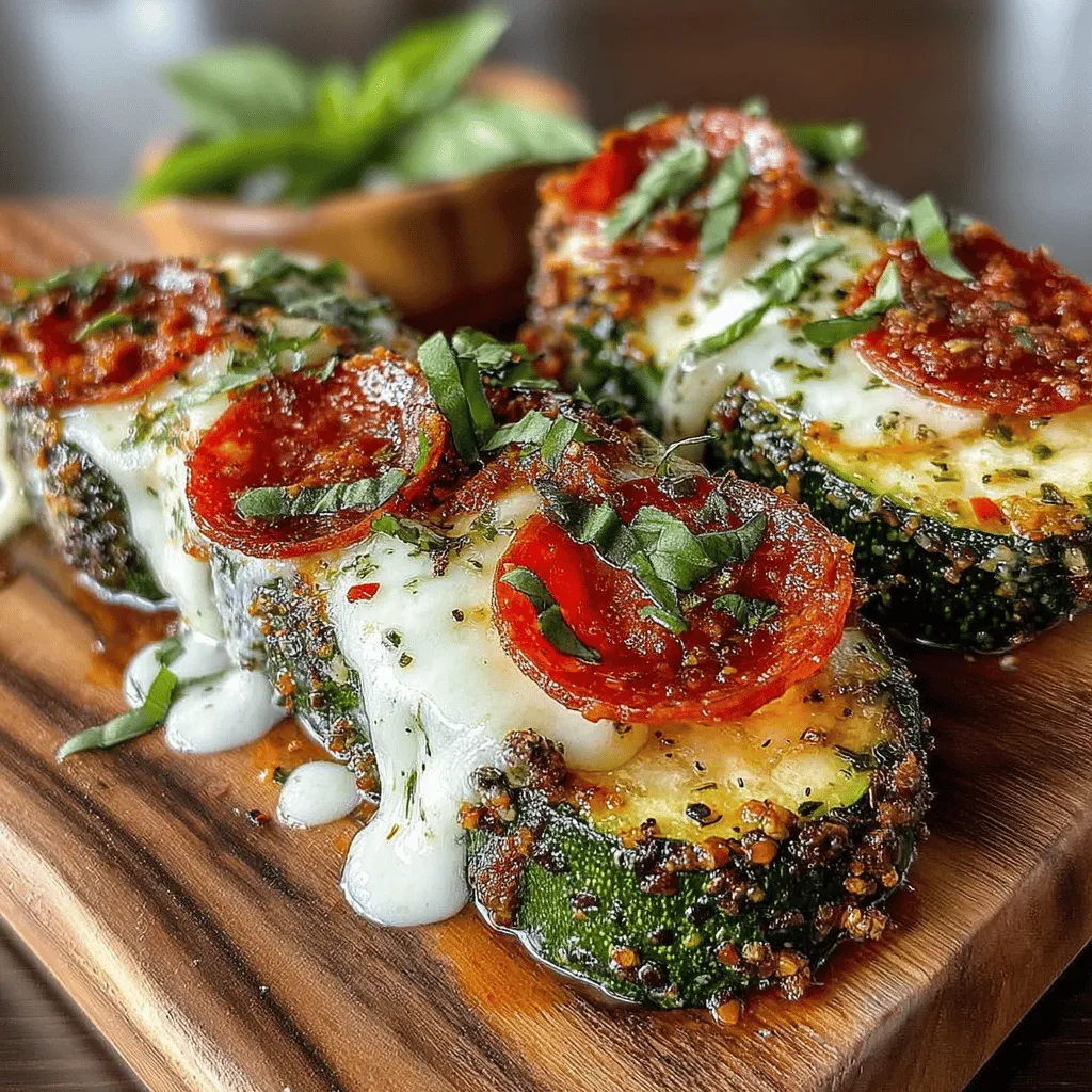 In a world increasingly focused on healthy snacking, the demand for low-carb alternatives has never been higher. Many people are searching for ways to enjoy their favorite foods without sacrificing their nutritional goals. Enter Zesty Zucchini Pizza Bites—a delightful and innovative twist on traditional pizza that combines the flavors we love with the health benefits of one of nature's most versatile vegetables. These pizza bites are not only delicious but also serve as an excellent base for an array of toppings, making them a perfect option for various occasions, from family gatherings to game nights, or even as a quick weeknight snack.