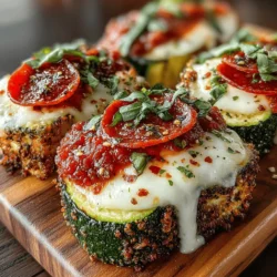 In a world increasingly focused on healthy snacking, the demand for low-carb alternatives has never been higher. Many people are searching for ways to enjoy their favorite foods without sacrificing their nutritional goals. Enter Zesty Zucchini Pizza Bites—a delightful and innovative twist on traditional pizza that combines the flavors we love with the health benefits of one of nature's most versatile vegetables. These pizza bites are not only delicious but also serve as an excellent base for an array of toppings, making them a perfect option for various occasions, from family gatherings to game nights, or even as a quick weeknight snack.