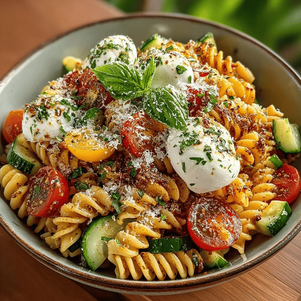 As the sun shines brighter and temperatures rise, pasta salads emerge as a quintessential dish for warmer months. Light, flavorful, and easy to prepare, pasta salads are perfect for picnics, barbecues, or a simple family dinner. Among the myriad of pasta salad options, the Chilled Tomato Basil Bliss Pasta Salad stands out as a refreshing and vibrant choice, perfect for those looking to savor the essence of summer in a bowl.