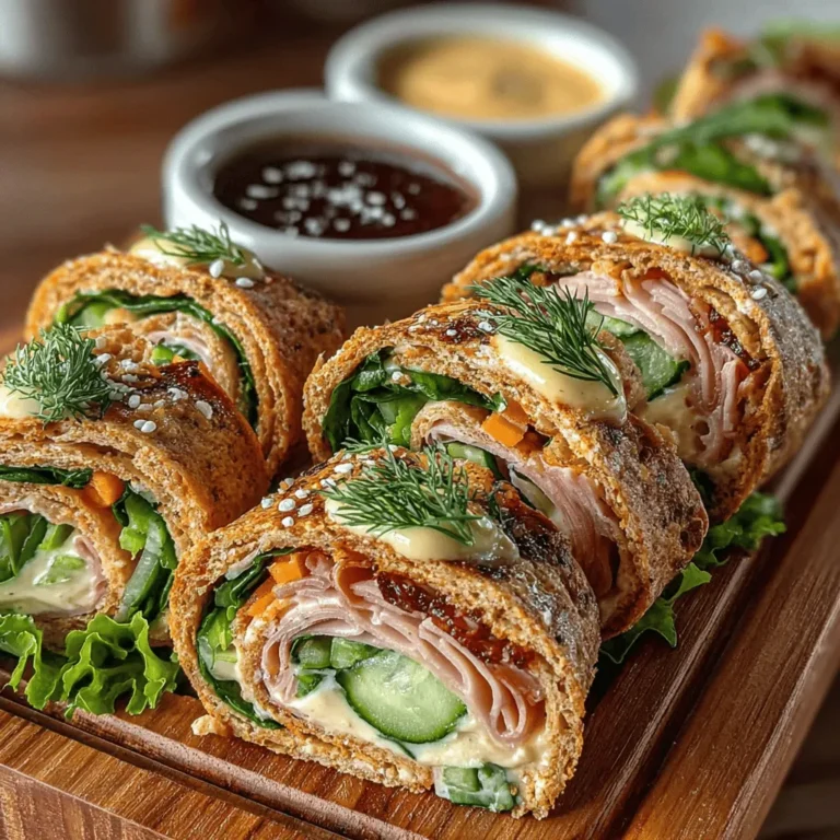 Incorporating cucumbers into your Ham & Cheese Roll-Ups adds a refreshing crunch and boosts hydration, making them an ideal snack for active children. Cucumbers are composed of about 95% water, which helps keep kids hydrated throughout the day, especially during school hours or after sports activities. Additionally, cucumbers are low in calories but rich in vitamins K and C, providing valuable nutrients without adding unnecessary calories.
