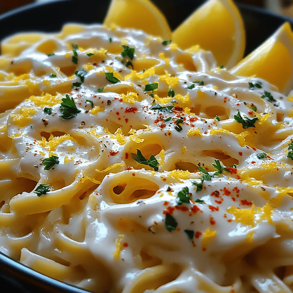 Creamy Zesty Lemon Pasta is a culinary delight that embodies the essence of comfort food while offering a refreshing twist. This dish marries the rich creaminess of heavy cream with the bright, tangy notes of fresh lemon, creating a harmonious balance that tantalizes the taste buds. Enhanced by a hint of spice, the recipe strikes an ideal equilibrium, making it a beloved choice for many home cooks.