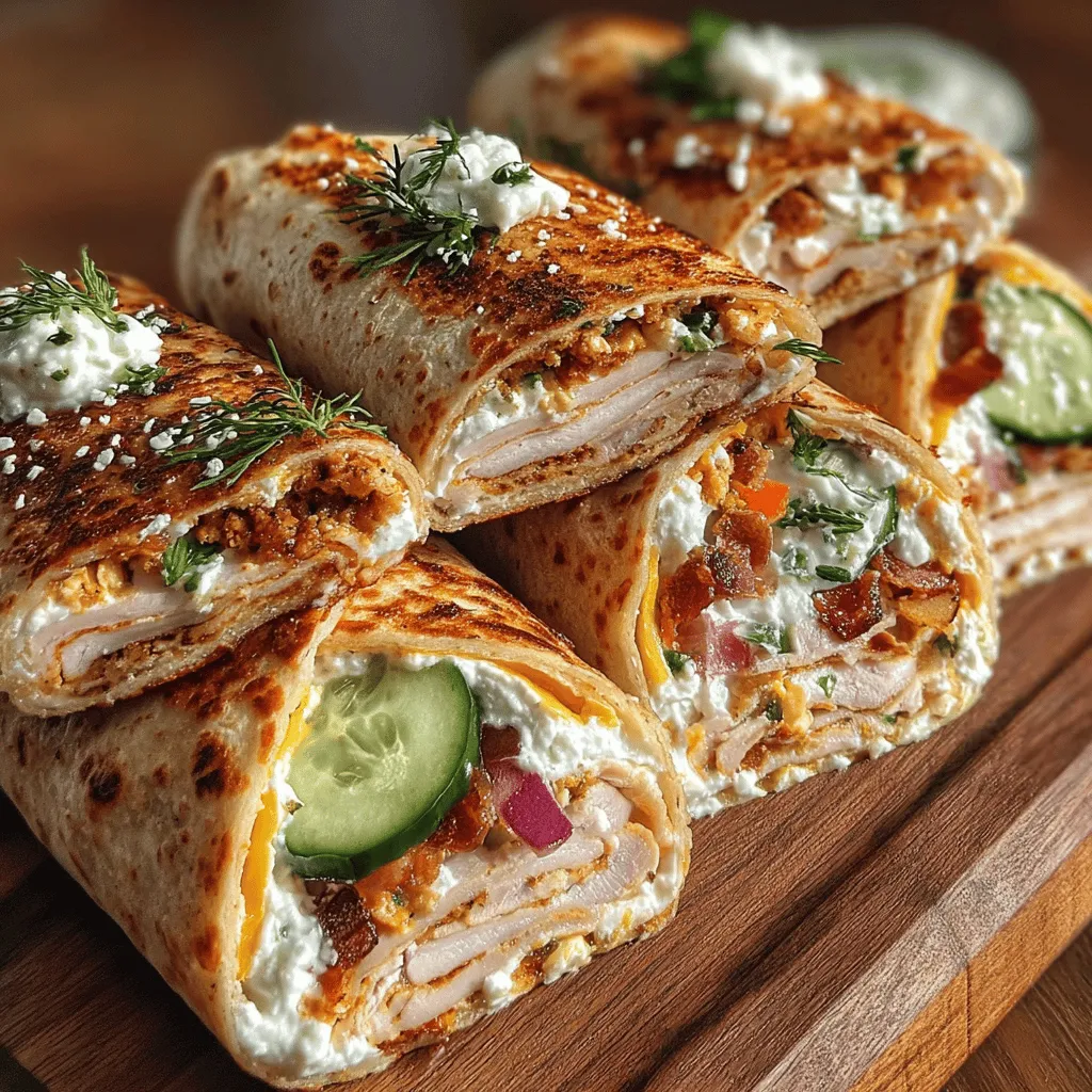 In today's fast-paced world, finding quick, healthy, and delicious meal options can often feel like a daunting task. However, the Turkey & Pickle Fiesta Wraps offer a delightful solution that caters to those looking for a tasty yet effortless meal. This easy-to-make recipe combines savory turkey slices with zesty pickles and a creamy spread, all wrapped up in a soft tortilla. Ideal for lunch, casual picnics, or even a light dinner, these wraps not only deliver on flavor but also provide the flexibility to customize ingredients to suit individual tastes.