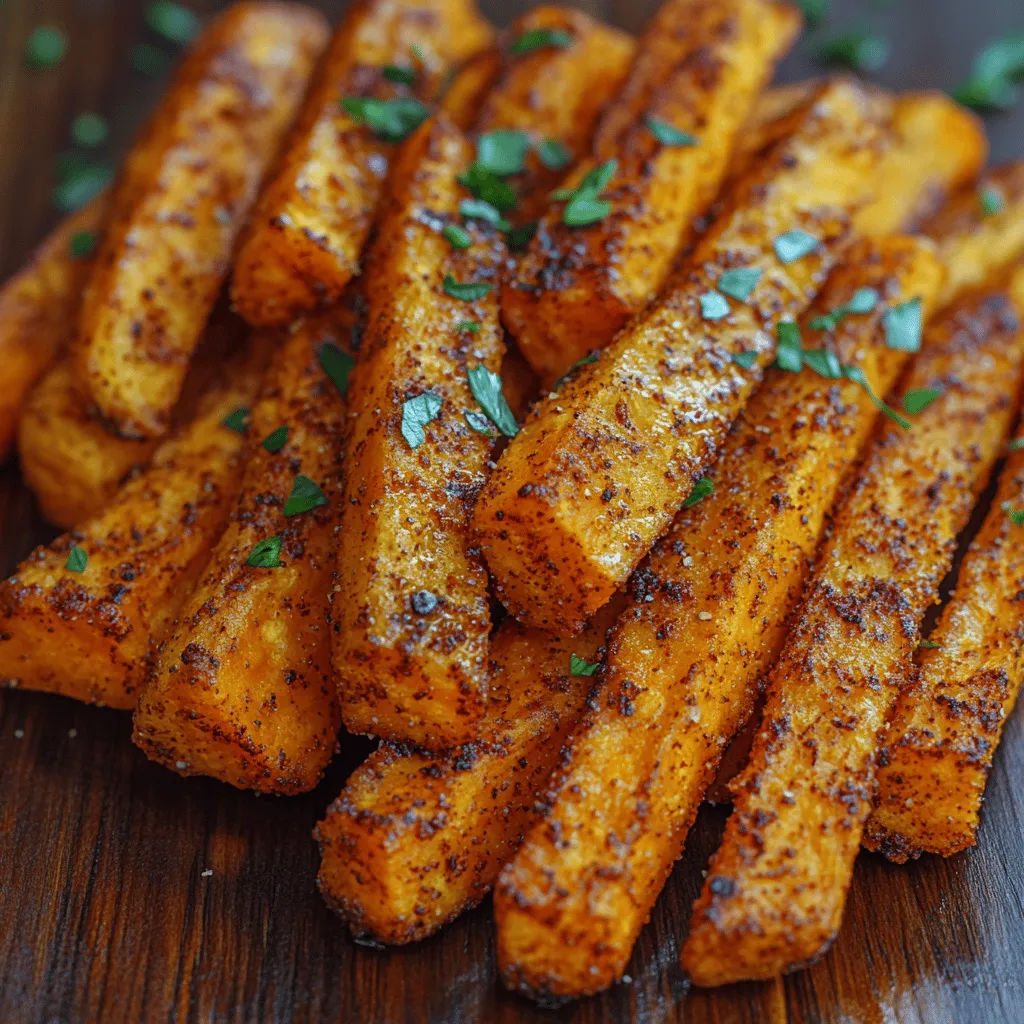 Sweet potatoes are a nutritional powerhouse and a versatile ingredient that has earned its place in kitchens around the world. Known for their naturally sweet flavor and vibrant orange hue, sweet potatoes are not only delicious but also packed with health benefits. When prepared correctly, they can be transformed into a crispy and satisfying snack that rivals traditional French fries. In this recipe for Crispy Cajun Sweet Potato Fries, we take this beloved root vegetable and add a Cajun twist that elevates its flavor profile to new heights.