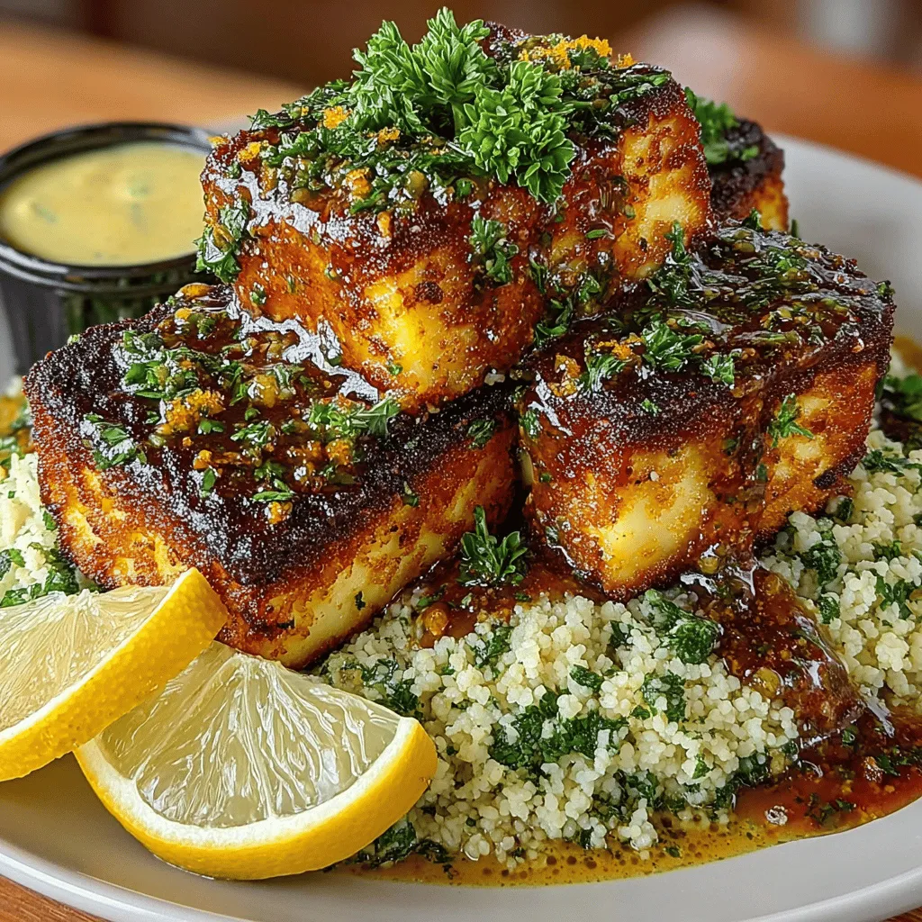 In the world of plant-based cuisine, few dishes can rival the vibrant and flavorful combination of Zesty Lemon Butter Tofu paired with Herbed Couscous. This dish is not just a feast for the palate; it's also a visual delight that brings brightness and freshness to your dining table. With its zesty lemon flavor and the rich, buttery undertones of the sauce, this recipe is an excellent choice for both seasoned vegans and those simply looking to incorporate more plant-based meals into their diet.