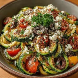 Mediterranean Zoodle Delight Recipe