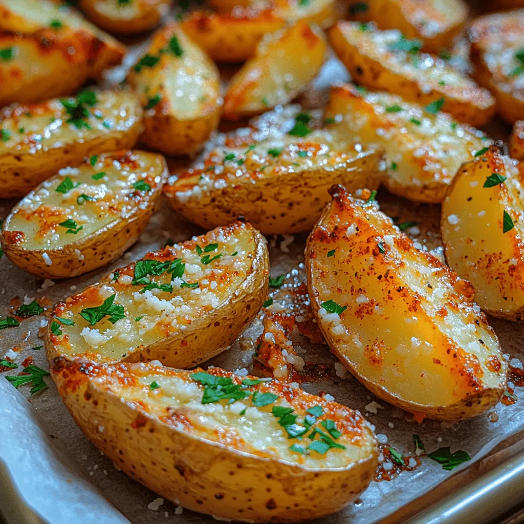 To create the perfect crispy garlic Parmesan potato wedges, it’s essential to select the right ingredients. Each component plays a pivotal role in achieving that ideal combination of flavor and texture.