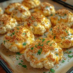 In the world of culinary creativity, few dishes manage to strike the perfect balance between healthfulness and indulgence like Cheddar Bliss Baked Cauliflower. This delectable recipe transforms humble cauliflower into a comforting dish that appeals to both vegetable lovers and cheese aficionados alike. With its rich, creamy cheddar flavor and the crispy crunch of breadcrumbs, this baked cauliflower dish is not only a delightful side but can also shine as a satisfying main course.