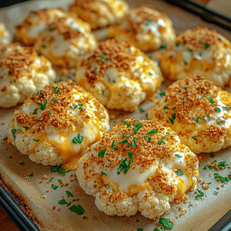 In the world of culinary creativity, few dishes manage to strike the perfect balance between healthfulness and indulgence like Cheddar Bliss Baked Cauliflower. This delectable recipe transforms humble cauliflower into a comforting dish that appeals to both vegetable lovers and cheese aficionados alike. With its rich, creamy cheddar flavor and the crispy crunch of breadcrumbs, this baked cauliflower dish is not only a delightful side but can also shine as a satisfying main course.