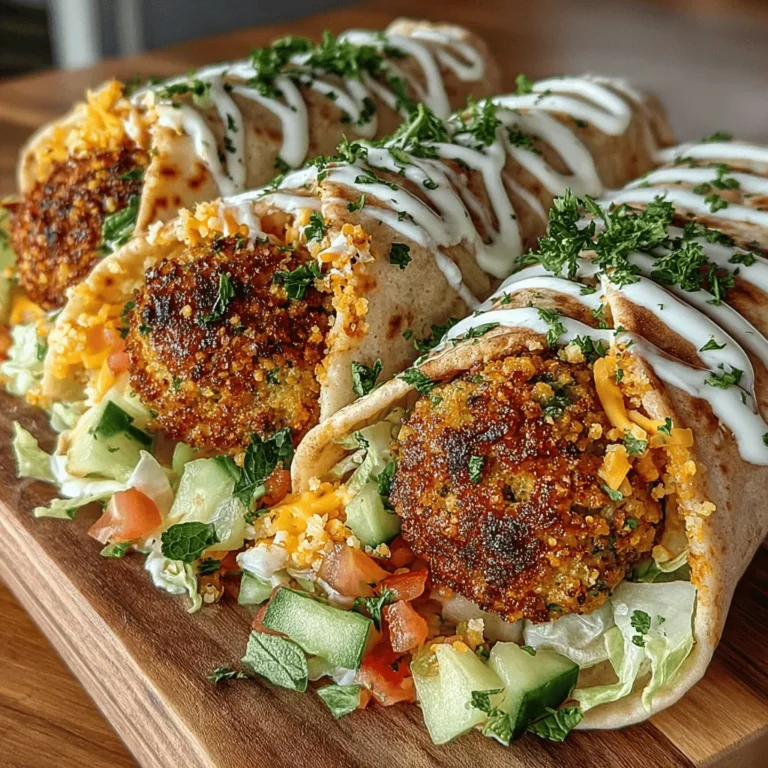 Falafel, a quintessential dish of Middle Eastern cuisine, has gained immense popularity worldwide due to its rich flavors and satisfying texture. Made primarily from ground chickpeas or fava beans, falafel is typically seasoned with a blend of herbs and spices, then fried to a golden brown. Its versatile nature makes it an appealing choice not just for vegetarians and vegans, but also for meat lovers seeking a delicious, plant-based option. Crispy falafel wraps, with their delightful crunch and hearty filling, offer a perfect solution for a quick lunch or a satisfying dinner.