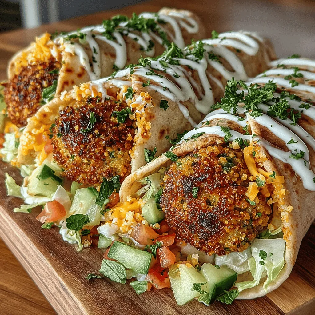Falafel, a quintessential dish of Middle Eastern cuisine, has gained immense popularity worldwide due to its rich flavors and satisfying texture. Made primarily from ground chickpeas or fava beans, falafel is typically seasoned with a blend of herbs and spices, then fried to a golden brown. Its versatile nature makes it an appealing choice not just for vegetarians and vegans, but also for meat lovers seeking a delicious, plant-based option. Crispy falafel wraps, with their delightful crunch and hearty filling, offer a perfect solution for a quick lunch or a satisfying dinner.