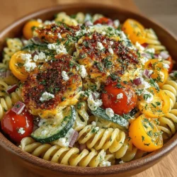 Creamy Cucumber Pasta Salad Recipe
