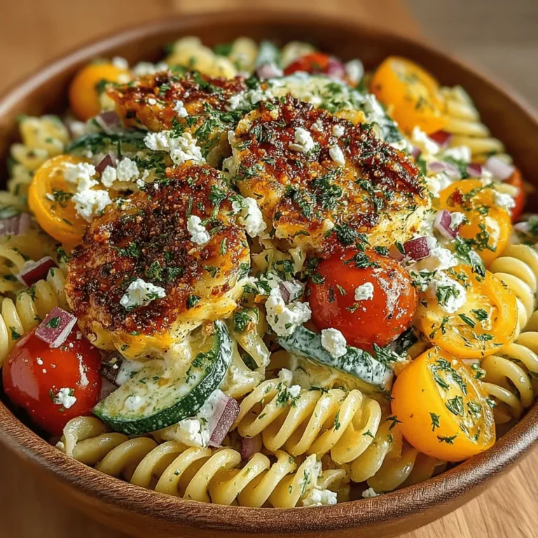 Rinsing your pasta with cold water after cooking is an essential step that often goes overlooked. This simple action halts the cooking process, preventing the pasta from becoming overcooked and mushy. Additionally, rinsing helps to remove excess starch, which can make your pasta salad gummy. By cooling the pasta down, you also ensure that it is ready to absorb the flavors of the dressing without becoming too warm or soggy. A cold rinse helps maintain the firm texture of the pasta, which is crucial for achieving a delightful creamy cucumber pasta salad.
