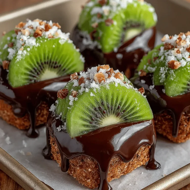 In the world of desserts, there’s an endless array of flavors and textures to explore. Among the myriad combinations, one delightful pairing that stands out is the sweet and tangy kiwi harmonizing with the rich, luscious notes of dark chocolate. The Choco-Kiwi Delights recipe is not just an indulgence; it is a simple yet elegant treat that not only satisfies your sweet tooth but also packs a nutritional punch. This article will guide you through the process of creating these delectable chocolate-covered kiwi slices, highlighting the health benefits of the key ingredients, the art of preparation, and how to serve them for maximum enjoyment.