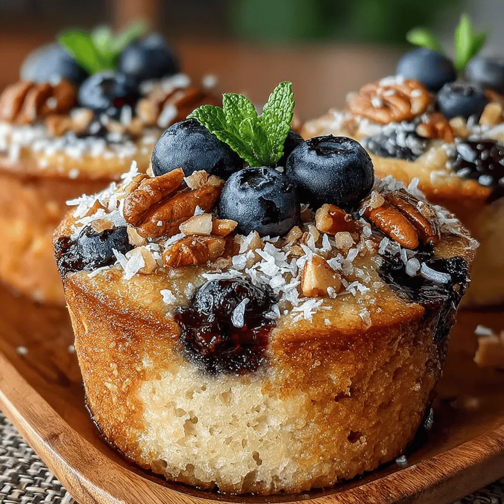 To ensure your Cozy Blueberry Bliss Baked Oatmeal Cups turn out perfectly, preheating your oven is a crucial step. Setting your oven to the right temperature, usually around 350°F (175°C), allows the ingredients to cook evenly and thoroughly. An adequately preheated oven helps to create a nice rise and a golden top on your oatmeal cups, ensuring they are fluffy and not dense. Be sure to allow your oven to reach the desired temperature before placing your muffin tin inside, as this will significantly affect the baking process and overall results.