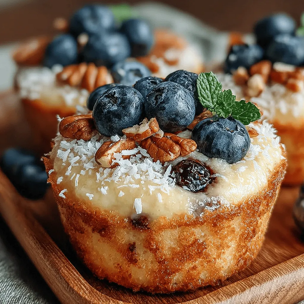 To ensure your Cozy Blueberry Bliss Baked Oatmeal Cups turn out perfectly, preheating your oven is a crucial step. Setting your oven to the right temperature, usually around 350°F (175°C), allows the ingredients to cook evenly and thoroughly. An adequately preheated oven helps to create a nice rise and a golden top on your oatmeal cups, ensuring they are fluffy and not dense. Be sure to allow your oven to reach the desired temperature before placing your muffin tin inside, as this will significantly affect the baking process and overall results.