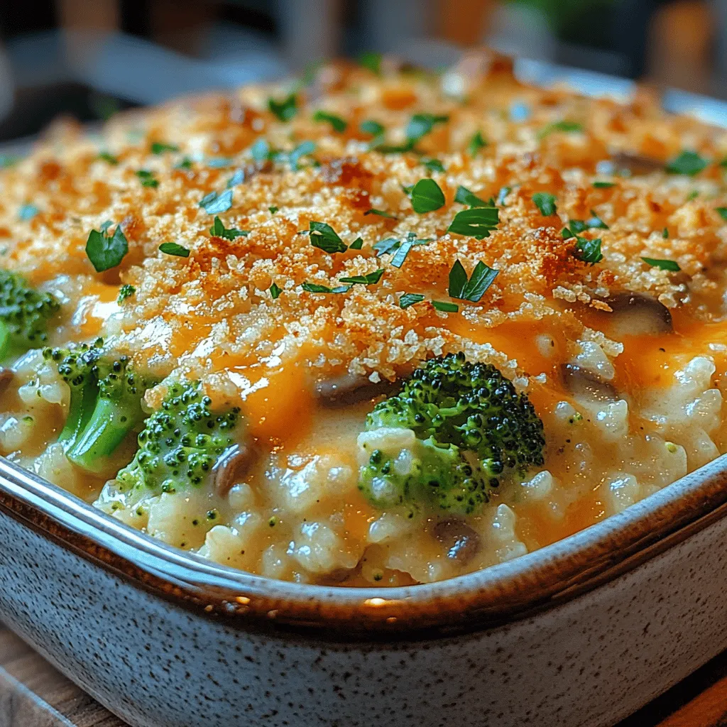 When it comes to comfort food, few dishes can rival the warmth and satisfaction of a creamy broccoli rice bake. This dish not only embodies the essence of home-cooked meals but also brings together wholesome ingredients that are both nutritious and delicious. The creamy, cheesy, and crunchy elements create a delightful contrast that captivates the palate, making it an excellent choice for family dinners, potlucks, or a cozy night in.