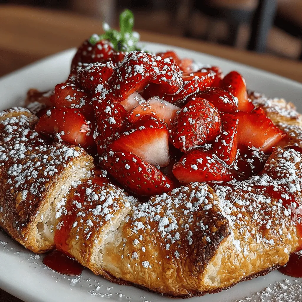 In the world of desserts, few treats can rival the simplicity and elegance of a galette. This rustic French pastry not only showcases the beauty of fresh fruits but also provides a delightful balance of flavors and textures. Today, we’ll explore the Strawberry Bliss Galette, a perfect summer dessert that brings together the sweetness of strawberries, a hint of citrus, and a buttery crust. This dessert is not only visually stunning but also remarkably easy to make, making it an ideal choice for both seasoned bakers and novices alike.