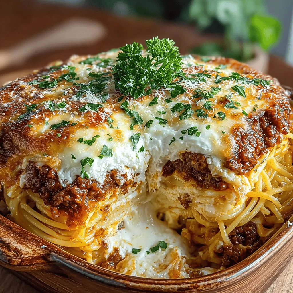 There’s something undeniably comforting about a classic baked spaghetti casserole. This dish evokes memories of family gatherings, laughter around the dinner table, and the enticing aroma wafting through the kitchen as it bakes to perfection. As a child, I remember my grandmother preparing this dish, always with a little extra love and a generous sprinkle of cheese. The way she layered the ingredients, filling our home with warmth and anticipation, made each meal special. It’s a recipe that has been passed down through generations, and every time I make it, I feel a connection to those cherished moments.