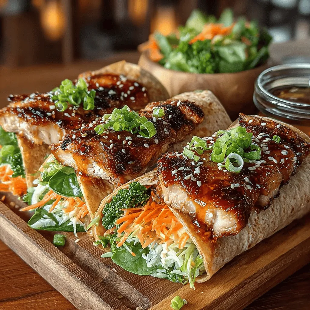If you're seeking a recipe that combines vibrant flavors with convenience and health benefits, look no further than Zesty Citrus Delight: Sticky Orange Ginger Chicken Wraps. This dish not only tantalizes the taste buds but also provides a satisfying balance of zesty citrus, spicy ginger, and savory soy sauce. Each bite is a burst of freshness, making it an ideal meal for any occasion, whether you're hosting a casual gathering or simply looking for a quick weeknight dinner.