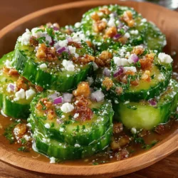 As the seasons shift toward warmer weather, our cravings often lean towards lighter, refreshing meals that invigorate the palate. Enter the Crisp & Zesty Cucumber Apple Delight, a salad that perfectly embodies the essence of spring and summer. This delightful dish combines the cool crunch of cucumbers with the sweet and tangy notes of apples, creating a vibrant medley that's as nutritious as it is delicious.