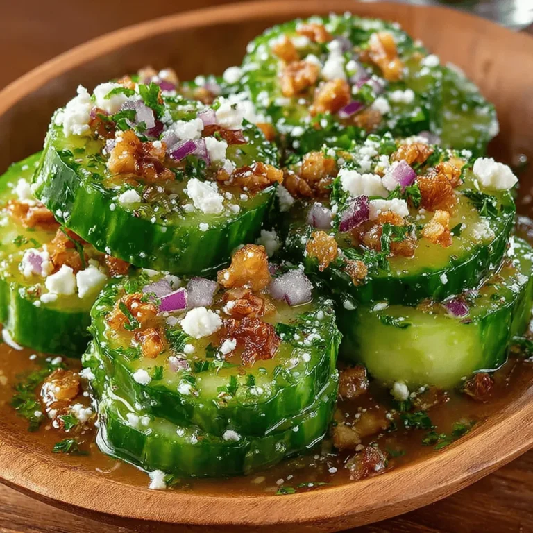 As the seasons shift toward warmer weather, our cravings often lean towards lighter, refreshing meals that invigorate the palate. Enter the Crisp & Zesty Cucumber Apple Delight, a salad that perfectly embodies the essence of spring and summer. This delightful dish combines the cool crunch of cucumbers with the sweet and tangy notes of apples, creating a vibrant medley that's as nutritious as it is delicious.