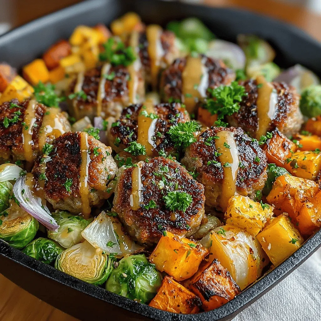 Before we get into the preparation steps, let’s take a closer look at the essential ingredients that make Maple Mustard Roasted Sausage Veggies shine. Each component plays a crucial role in creating a balanced and delicious meal that bursts with flavor.