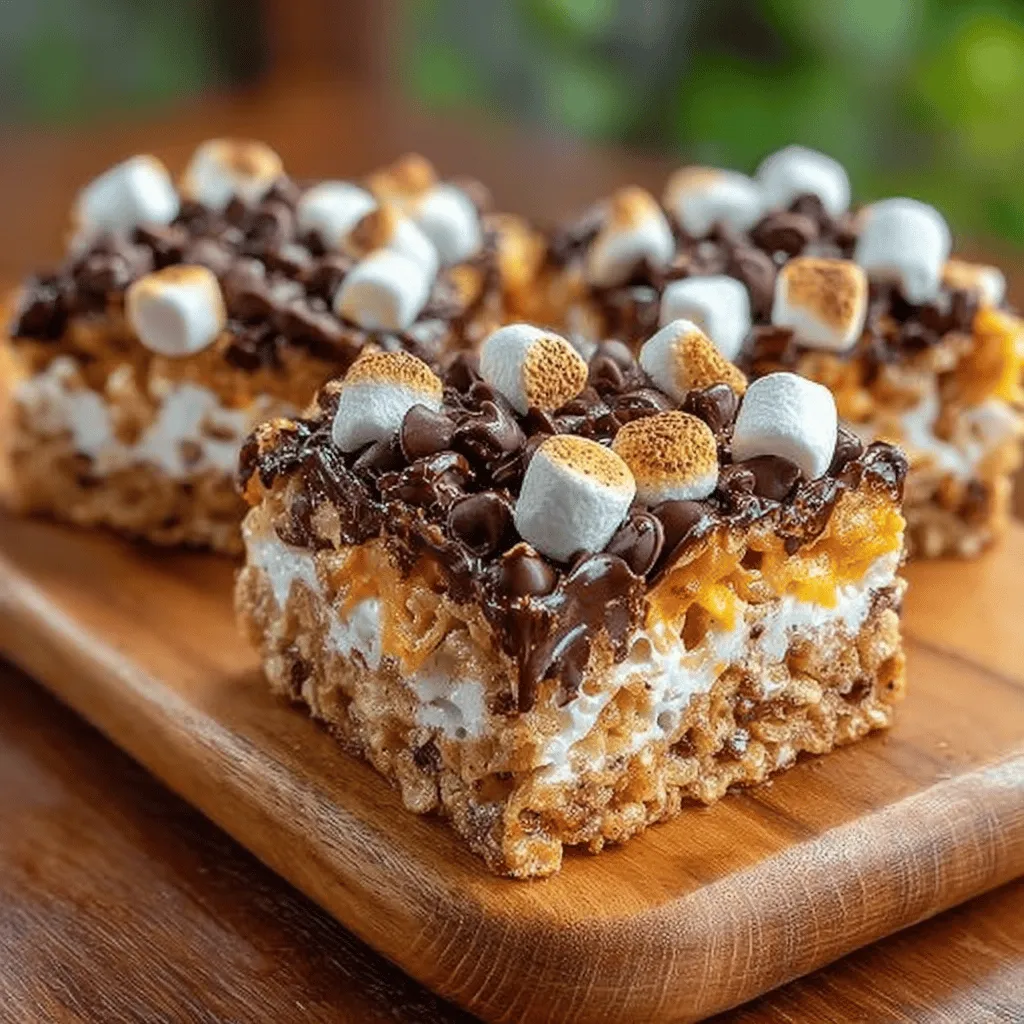 When you think of summer, campfires, and childhood memories, it's hard not to recall the mouthwatering experience of roasting marshmallows over an open flame, sandwiched between two graham crackers and a piece of chocolate. This nostalgic treat, known as s'mores, has been a beloved staple of outdoor gatherings for generations. Now, imagine all that gooey goodness captured in a convenient, no-bake dessert format. Enter S’mores Delight Cereal Bars—a delightful twist on the classic s’more that combines all the flavors you love into an easy-to-make snack perfect for any occasion.