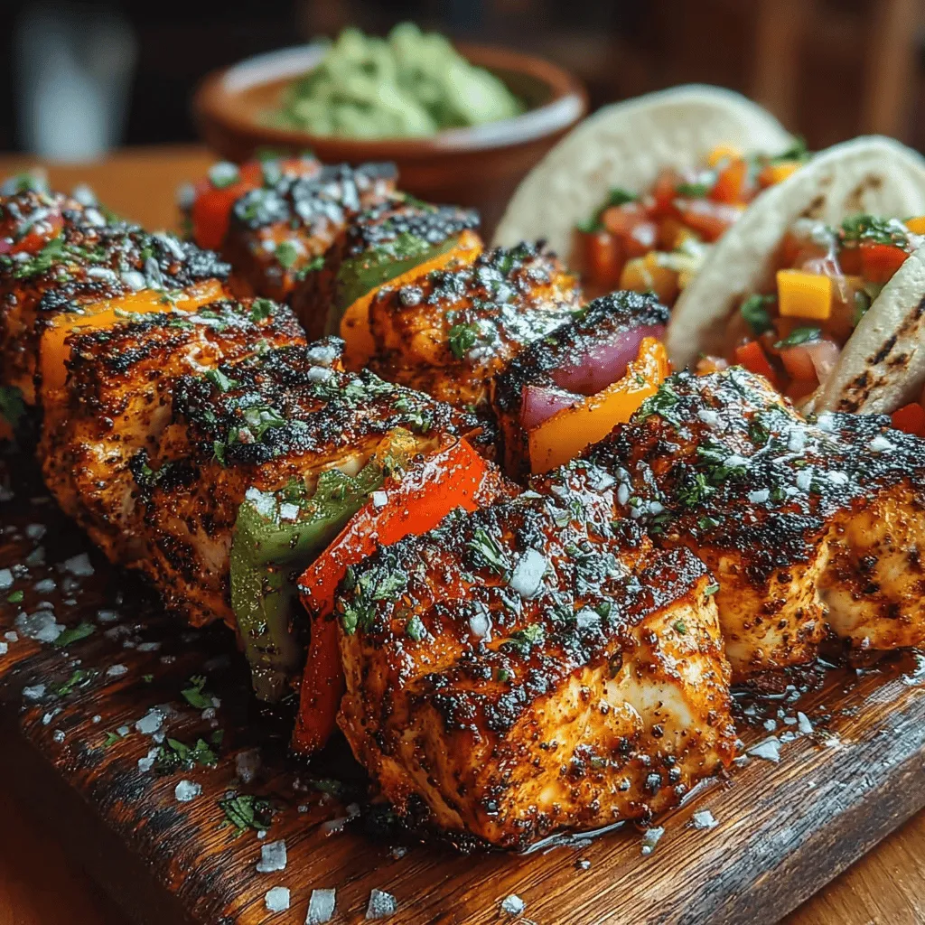 Fajitas have become a beloved staple in many households, celebrated for their bold flavors and the interactive dining experience they offer. Originating from Tex-Mex cuisine, fajitas typically feature grilled meat served with sautéed onions and bell peppers, all wrapped in a warm tortilla. The beauty of this dish lies not just in its taste, but in its adaptability; you can fill your plate with a variety of ingredients that suit your preferences and dietary needs. Enter the grilled chicken fajita skewers—a delightful twist on the classic fajita that simplifies preparation and serving, making it ideal for both casual weeknight dinners and festive gatherings.