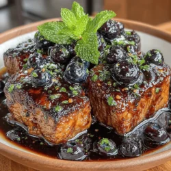 Blueberry Bliss Beef: The Perfect Blend of Sweet and Savory