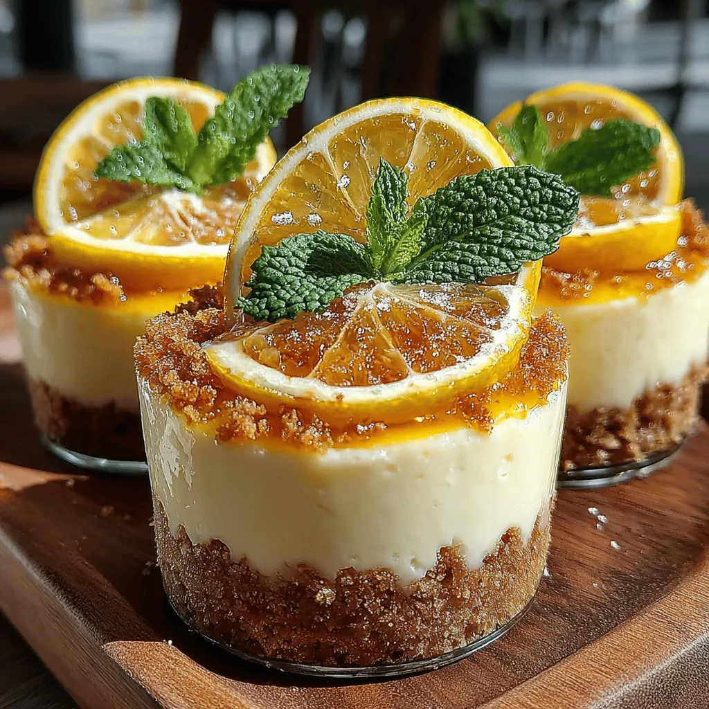 Welcome to the delightful world of no-bake desserts, where indulgence meets convenience. As temperatures rise and gatherings abound, there's nothing quite like a light, refreshing treat to satisfy your sweet tooth. Enter the Zesty No-Bake Lemon Cheesecake Cups—a dessert that perfectly balances creamy richness with the invigorating zest of fresh lemons. This recipe is ideal for those warm days when you crave something sweet without the hassle of turning on the oven.