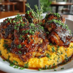 Maple Dijon Glazed Chicken Thighs with Creamy Carrot Mash