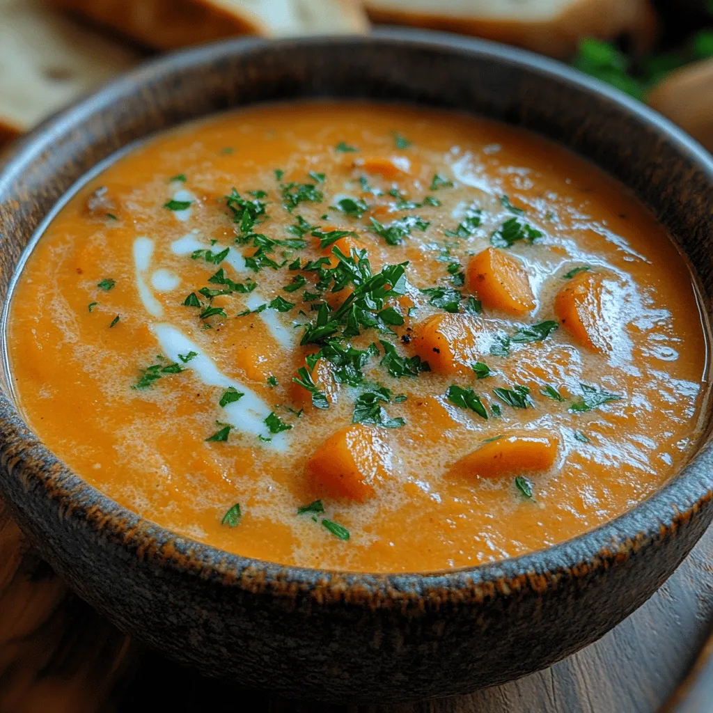 As the chill of winter settles in, there's nothing quite like the embrace of comfort food to warm the soul. The aroma of a simmering pot filled with wholesome ingredients can evoke feelings of nostalgia and contentment, making it a staple in many kitchens during the colder months. Among the myriad of comforting dishes, creamy soups have a special place, providing warmth and richness in every spoonful. One standout recipe that perfectly encapsulates the essence of comfort is the Heavenly Creamy Roasted Carrot Soup.