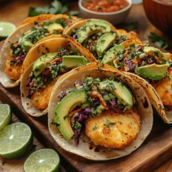 Fish tacos have soared in popularity over the years, becoming a staple on many restaurant menus and home dinner tables alike. This beloved dish, which hails from coastal regions and vibrant culinary traditions, marries the delicate flavors of fresh fish with the zest of various toppings and sauces. The allure of fish tacos lies not only in their refreshing taste but also in their versatility; they can be dressed up or down to suit any occasion or palate.