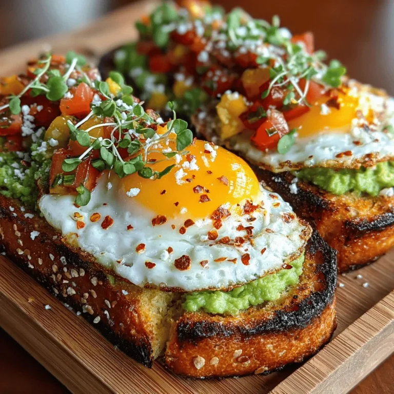Avocado toast has emerged as a culinary sensation across cafes and kitchens, captivating food enthusiasts with its effortless appeal. This simple yet sophisticated dish has become a breakfast and brunch staple, extending its versatility to quick lunches and light dinners. Its creamy texture pairs beautifully with an array of toppings, allowing for endless customization. In this article, we will delve into the delightful recipe for Zesty Lime Avocado Toast, which introduces a bright and refreshing twist to the classic version. This invigorating dish not only tantalizes the taste buds but also delivers a wealth of nutritional benefits, making it an ideal choice for any meal of the day.