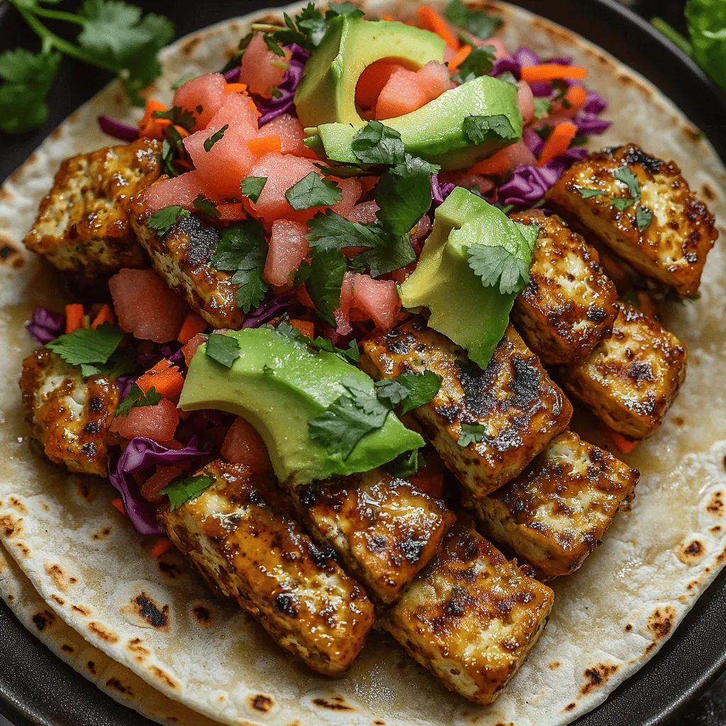 As the culinary world embraces plant-based meals, the popularity of innovative recipes continues to rise. Among these, Tofu Tacos with Watermelon Slaw stand out for their unique combination of flavors that marry savory and sweet, creating a tantalizing dish that is both satisfying and refreshing. This recipe not only showcases the versatility of tofu but also highlights the vibrant, hydrating qualities of watermelon, making it a perfect option for those seeking nutritious and delicious meal alternatives.