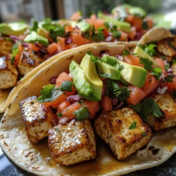 As the culinary world embraces plant-based meals, the popularity of innovative recipes continues to rise. Among these, Tofu Tacos with Watermelon Slaw stand out for their unique combination of flavors that marry savory and sweet, creating a tantalizing dish that is both satisfying and refreshing. This recipe not only showcases the versatility of tofu but also highlights the vibrant, hydrating qualities of watermelon, making it a perfect option for those seeking nutritious and delicious meal alternatives.
