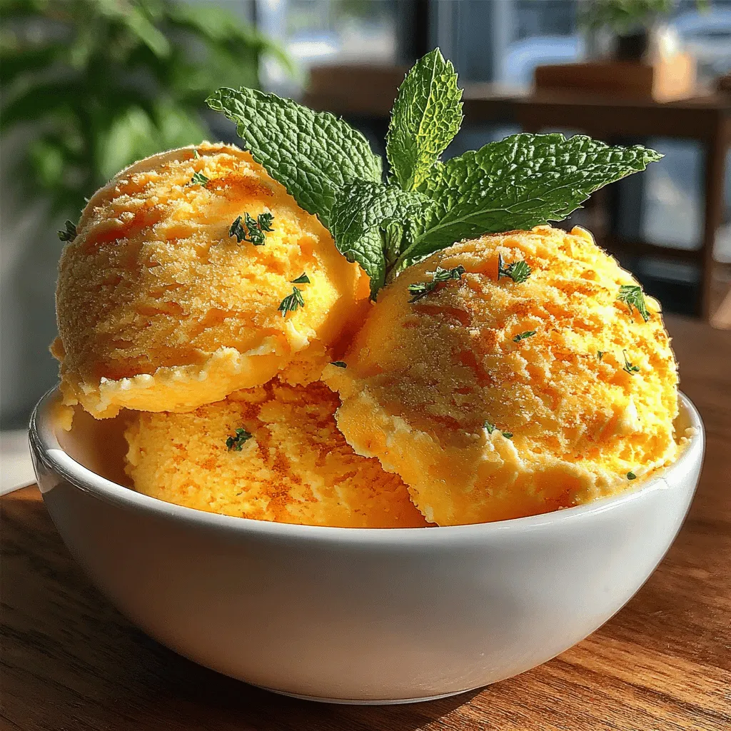 Mango sorbet is not just a dessert; it’s an experience. The moment you take a spoonful, the tropical flavor explodes in your mouth, evoking memories of sun-drenched vacations, beachside cabanas, and the carefree spirit of summer. The smooth texture of the sorbet, combined with the sweet, fruity notes of mango, makes it an irresistible choice for dessert lovers everywhere.