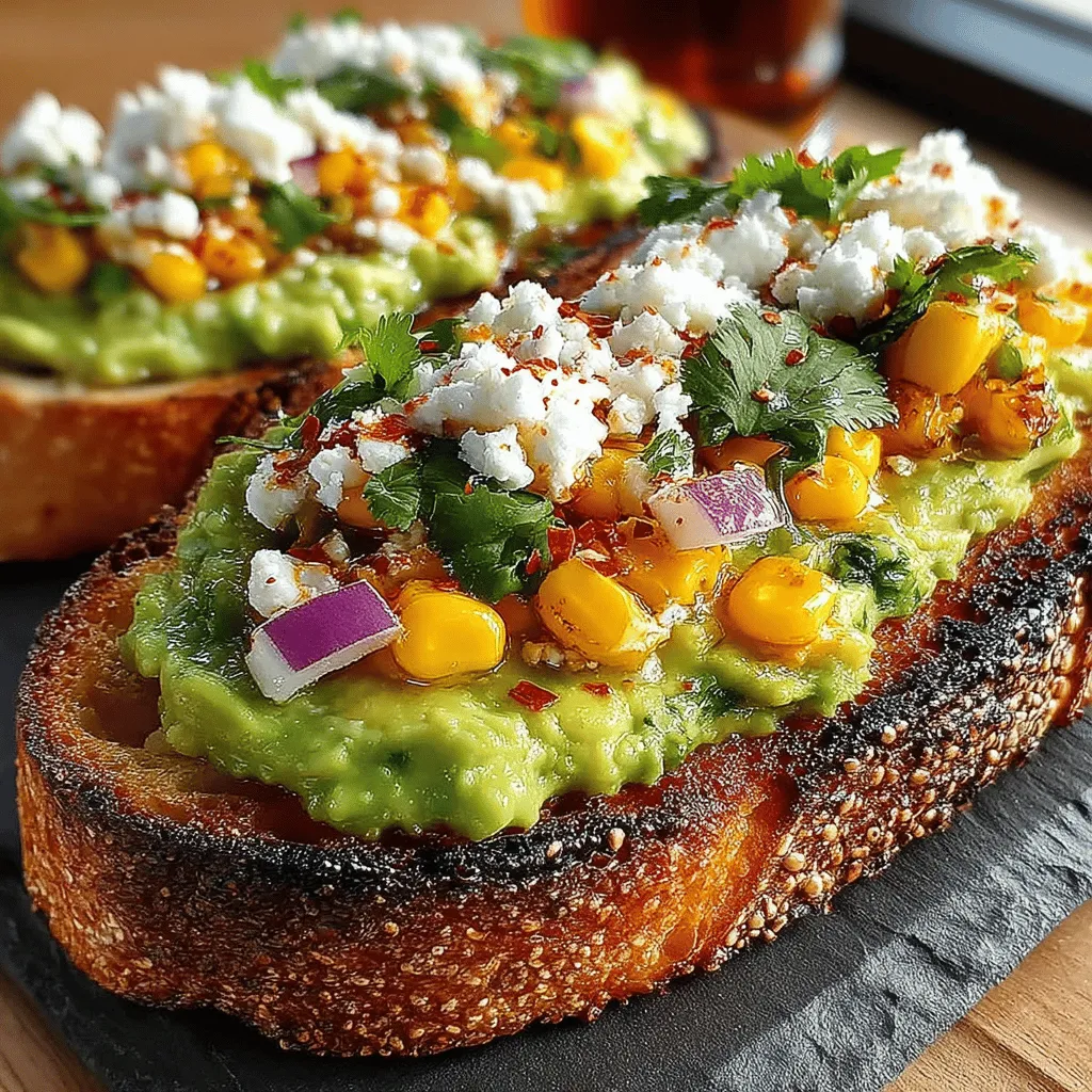 Sweet Corn & Avocado Toast is a vibrant and wholesome dish that marries the creamy richness of ripe avocados with the sweet crunch of fresh corn. This delightful combination not only tantalizes the taste buds but also serves as a nutritious meal option, making it an excellent choice for breakfast, brunch, or a light lunch. The simplicity of this recipe belies its flavor, allowing you to whip up a satisfying dish in minimal time. As you explore this article, you'll find a comprehensive guide to creating this scrumptious toast, along with insights into its health benefits and creative variations.